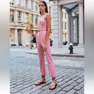 Pink Zara jumpsuit, Small